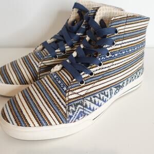 PHUYUPATA Peruvian Blues Hightop sneaker / booties Size m 5 / W6.5